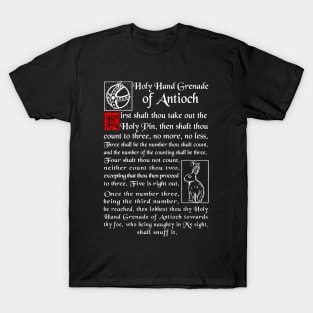 Holy Hand Grenade Of Antioch T-Shirt